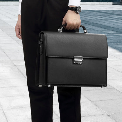 Genuine Leather Business Briefcase