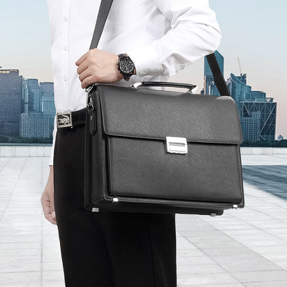 Genuine Leather Business Briefcase