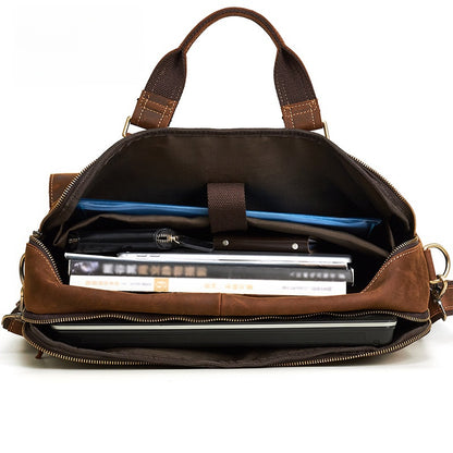 Genuine Leather Business Briefcase