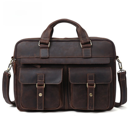 Genuine Leather Business Briefcase