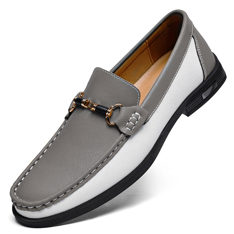 Genuine Leather Casual Loafers for Men