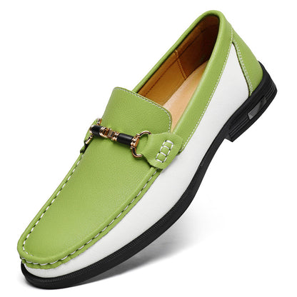 Genuine Leather Casual Loafers for Men
