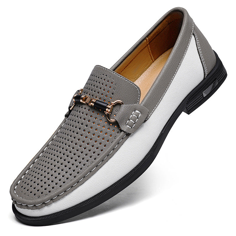 Genuine Leather Casual Loafers for Men
