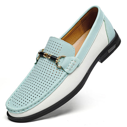 Genuine Leather Casual Loafers for Men