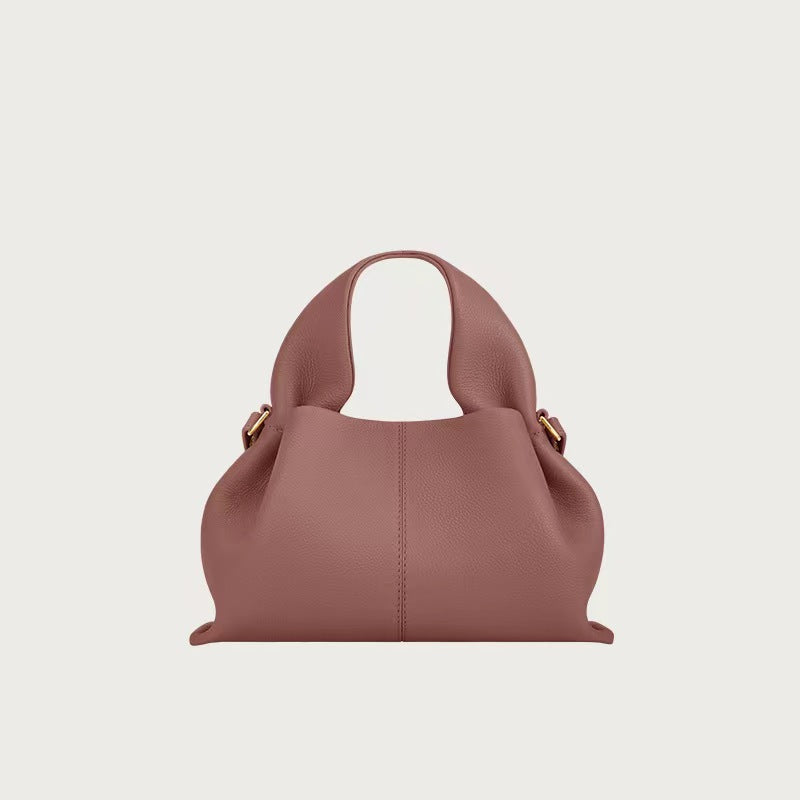Genuine Leather Cloud Crossbody Bag