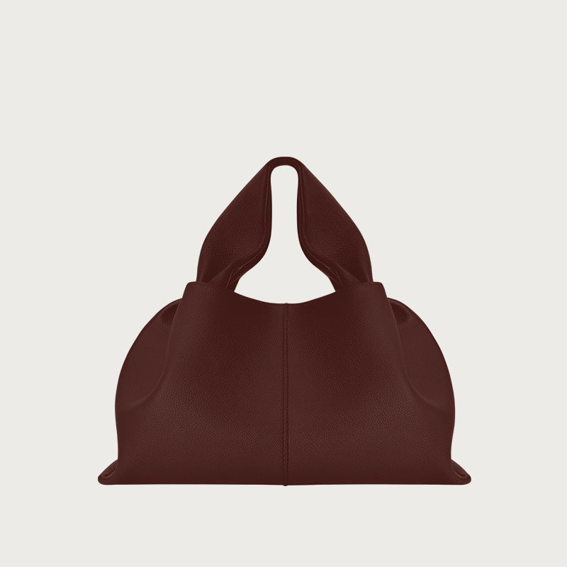 Genuine Leather Cloud Crossbody Bag