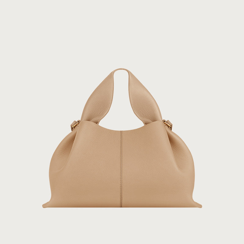 Genuine Leather Cloud Crossbody Bag