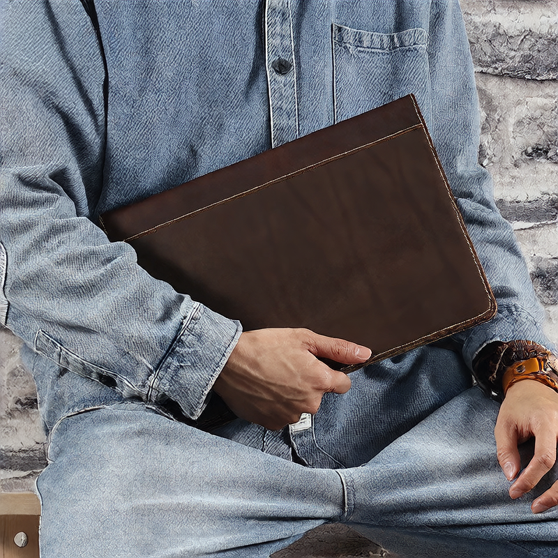 Genuine Leather Computer Bag