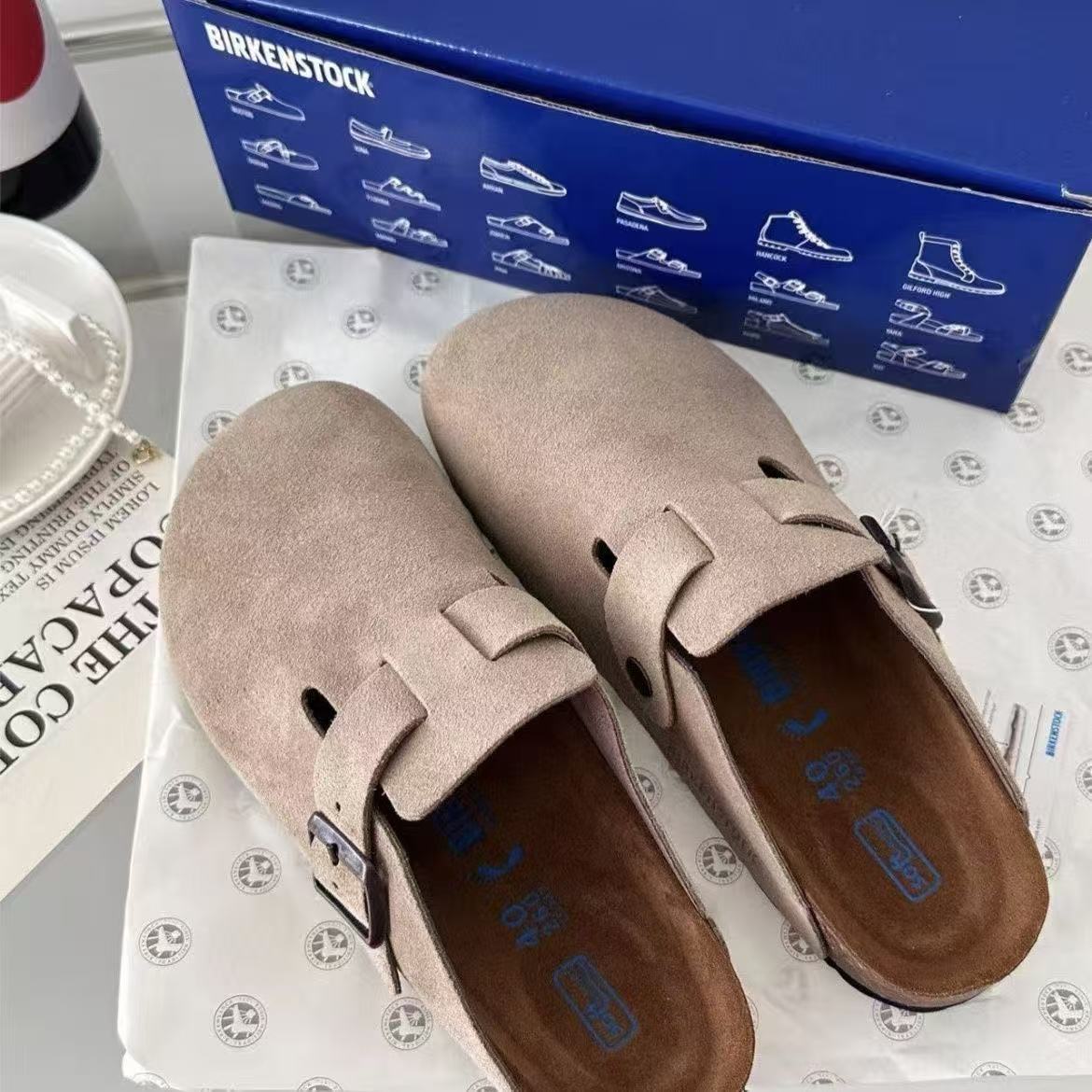 Genuine Leather Cork Sandals