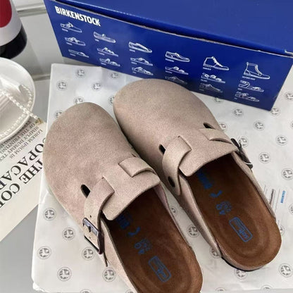 Genuine Leather Cork Sandals