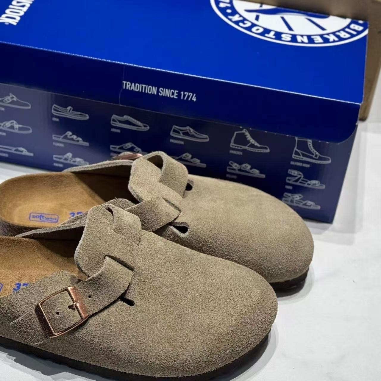 Genuine Leather Cork Sandals