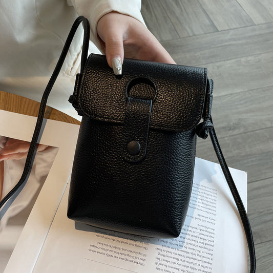 Genuine Leather Cross-Body Phone Bag