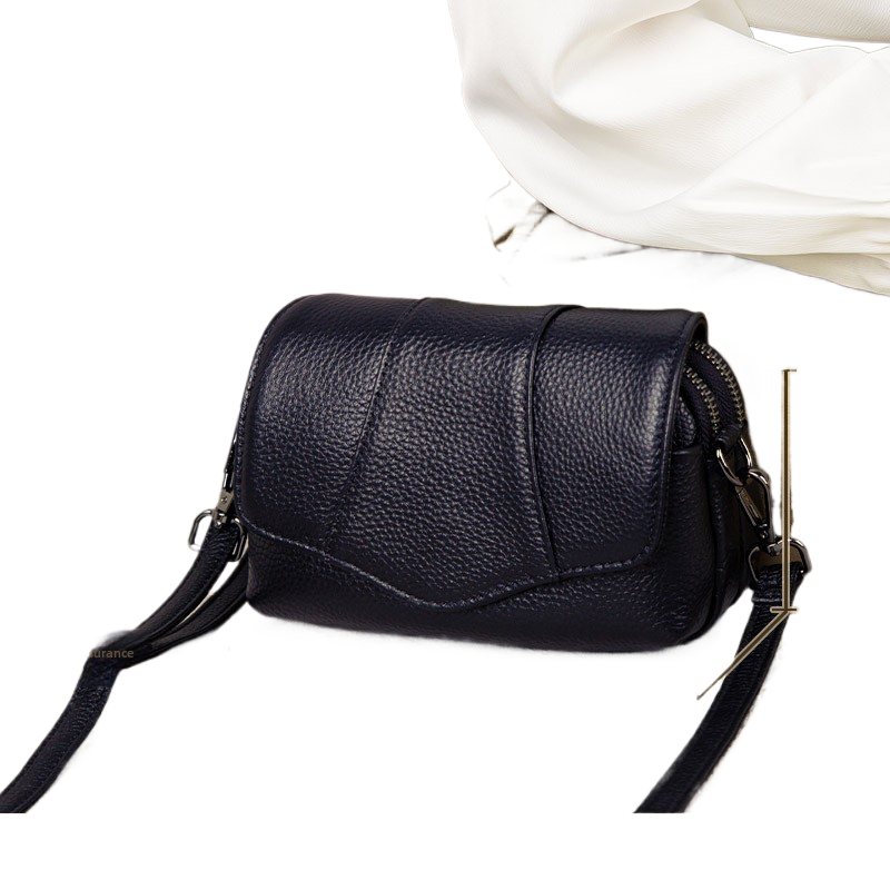 Genuine Leather Crossbody Shoulder Bag for Women