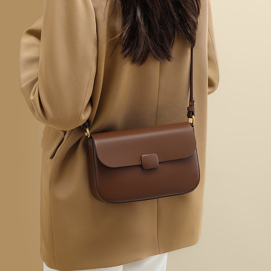 Genuine Leather Crossbody Shoulder Bag