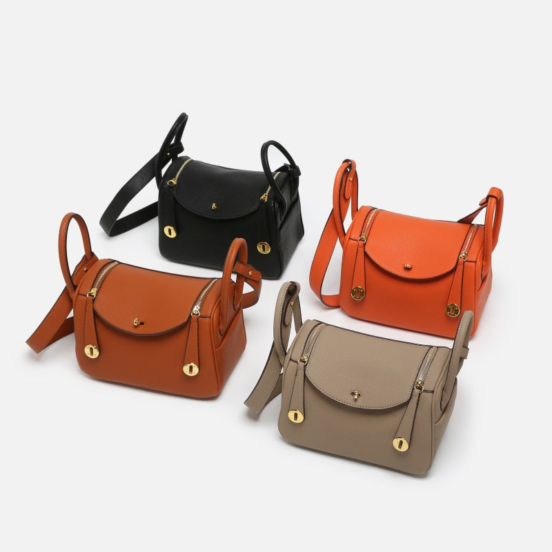 Genuine Leather Crossbody Shoulder Bag