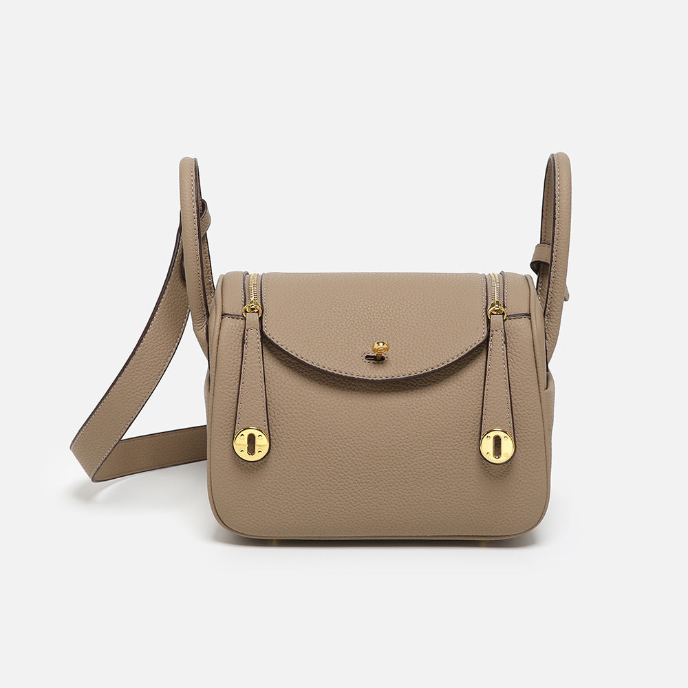 Genuine Leather Crossbody Shoulder Bag