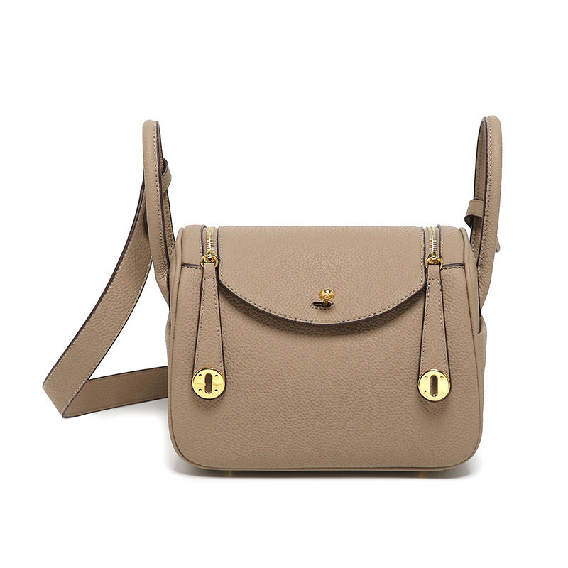 Genuine Leather Crossbody Shoulder Bag