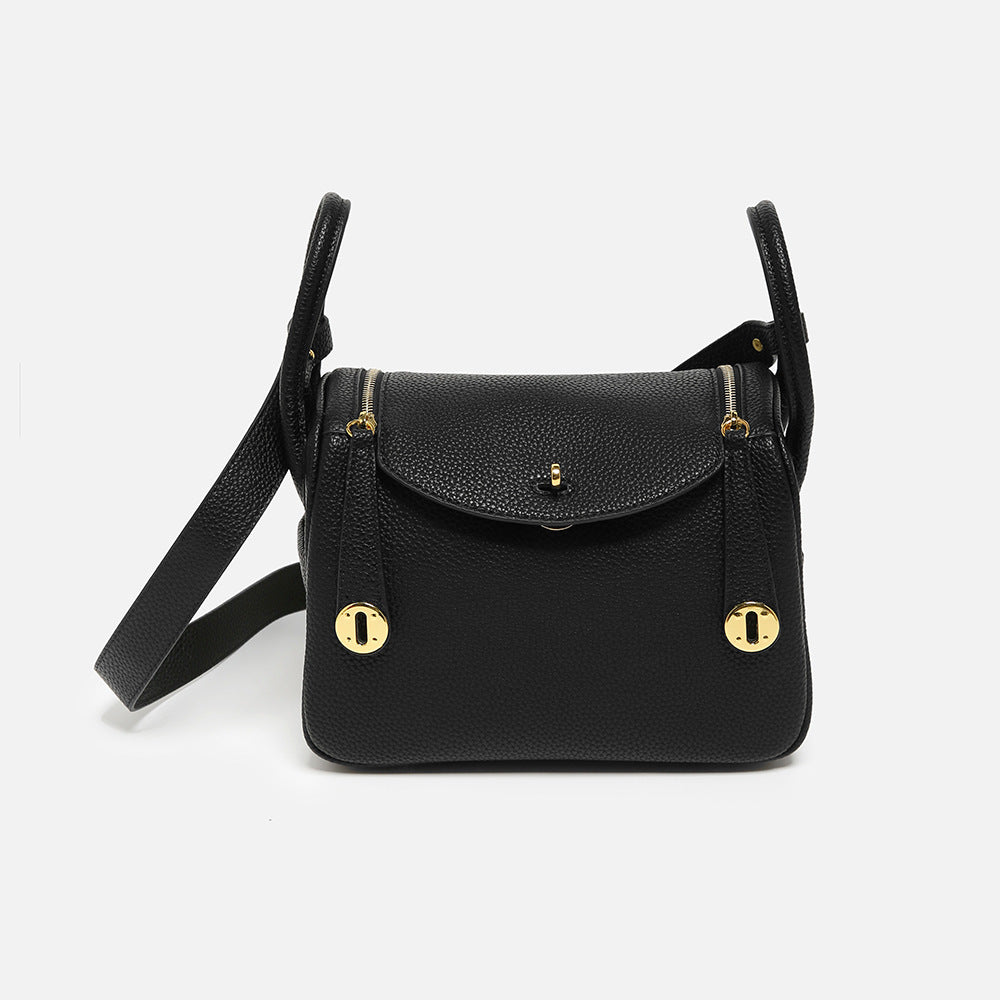 Genuine Leather Crossbody Shoulder Bag