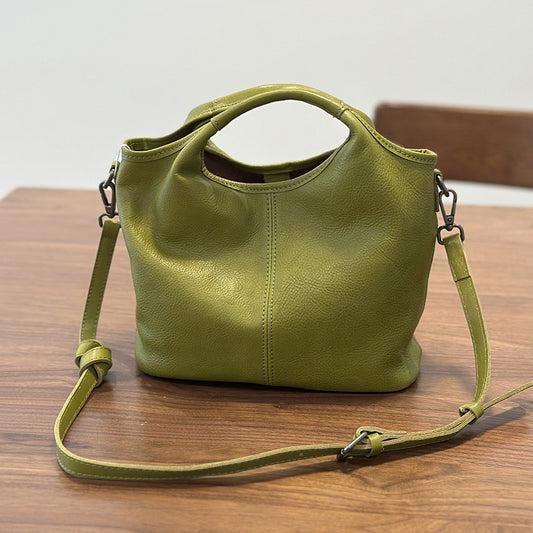 Genuine Leather Crossbody Shoulder Bag