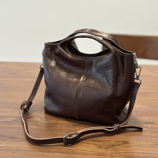 Genuine Leather Crossbody Shoulder Bag