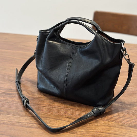 Genuine Leather Crossbody Shoulder Bag