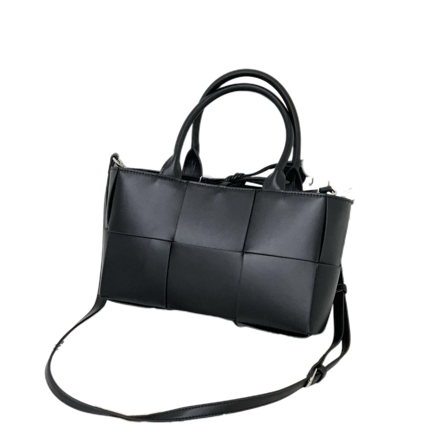 Genuine Leather Crossbody Tote Bag