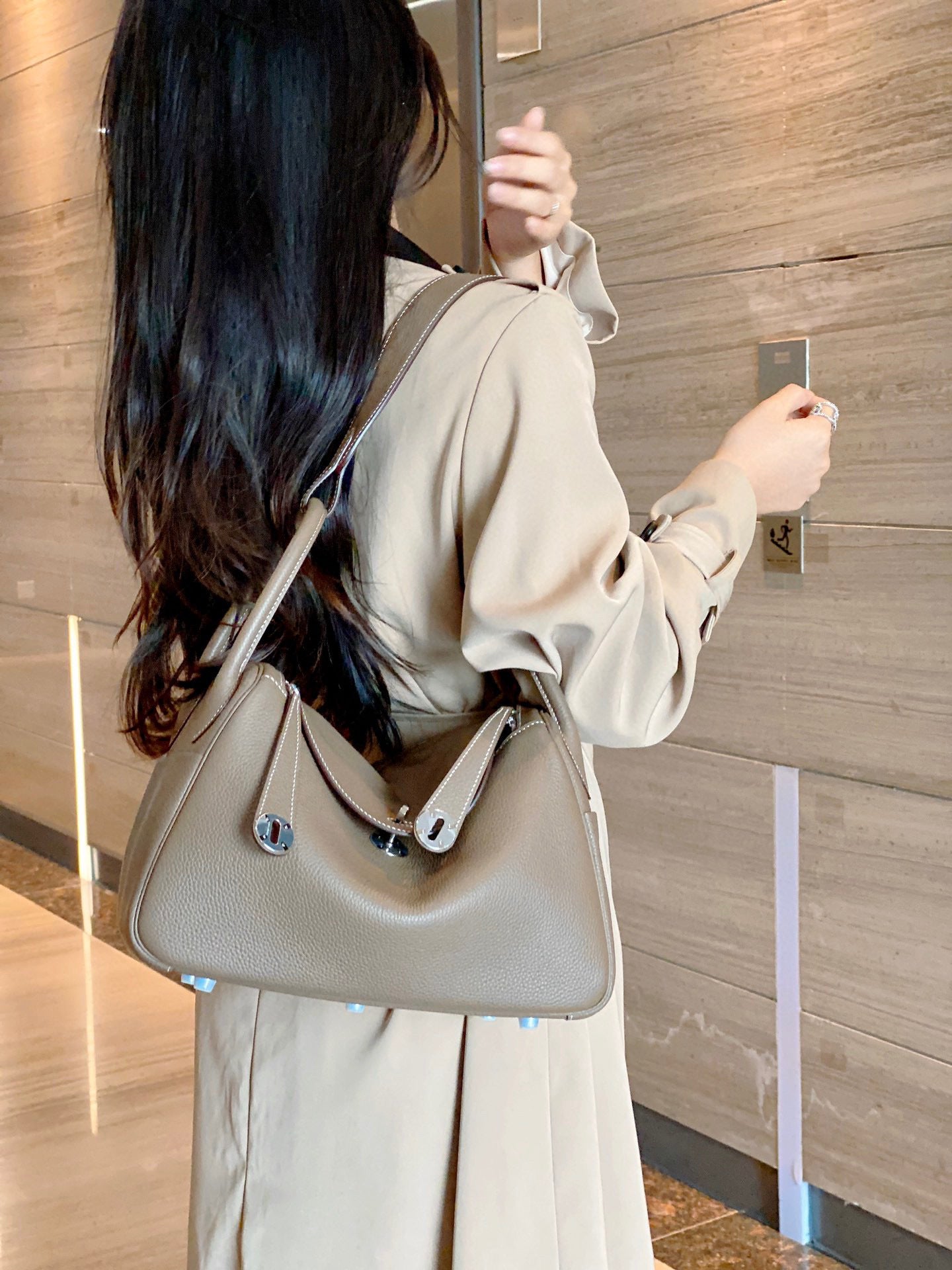 Genuine Leather Doctor Shoulder Bag