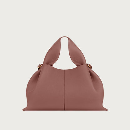 Genuine Leather Dumpling Shoulder Bag