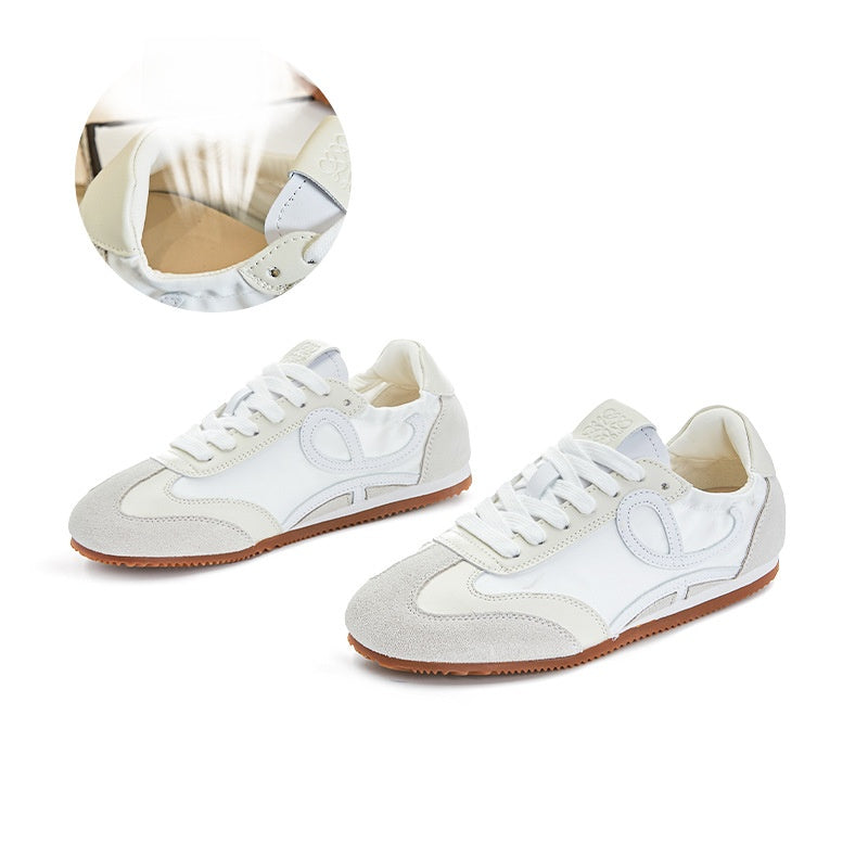 Genuine Leather Flat Ballet Shoes for Women