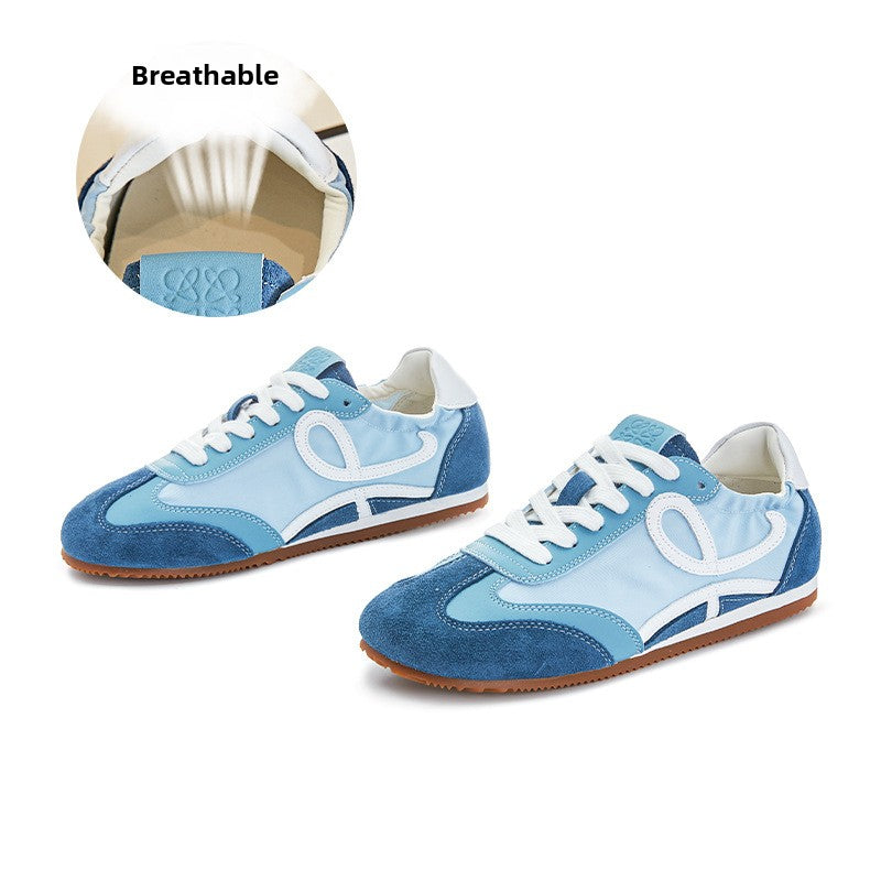 Genuine Leather Flat Ballet Shoes for Women