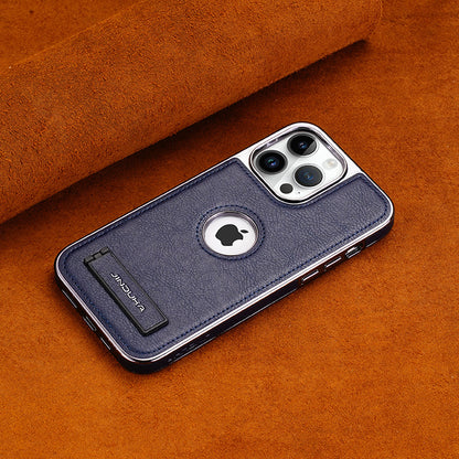 Genuine Leather iPhone Case with Bracket