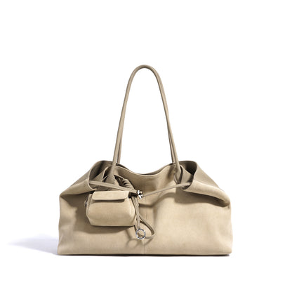 Genuine Leather Large Capacity Tote Bag for Women