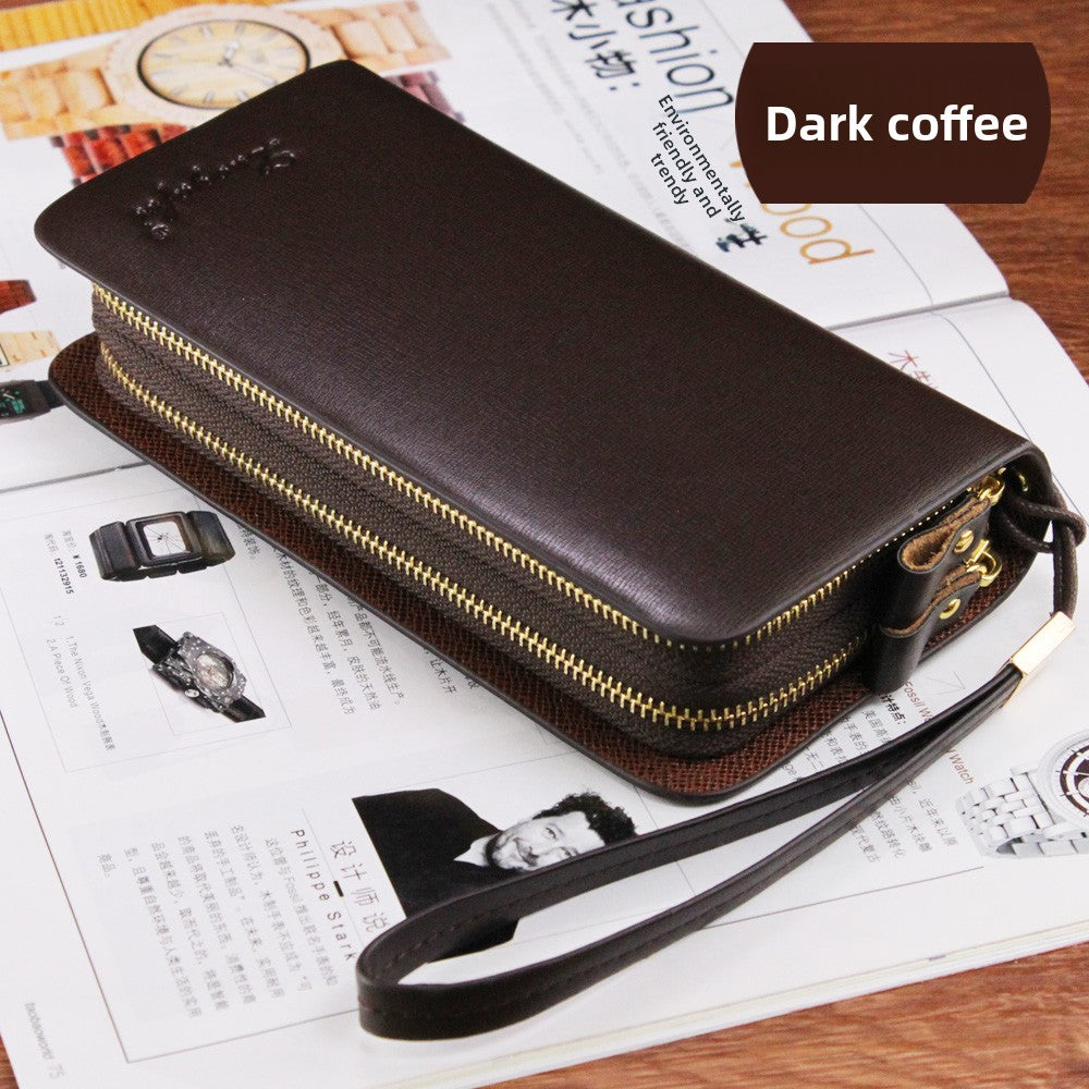 Genuine Leather Men's Clutch Bag