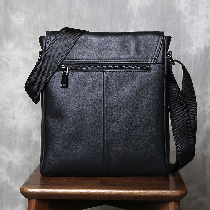 Genuine Leather Men's Crossbody Bag