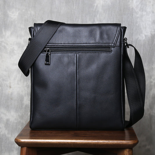 Genuine Leather Men's Crossbody Bag