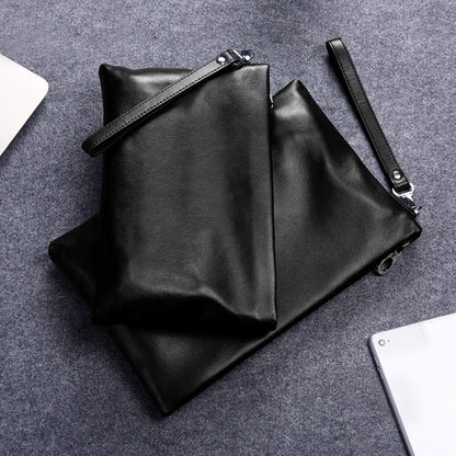Genuine Leather Men's Envelope Clutch Bag