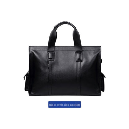 Genuine Leather Men's Handbag
