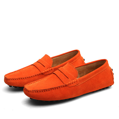 Genuine Leather Men's Loafers Driving Shoes