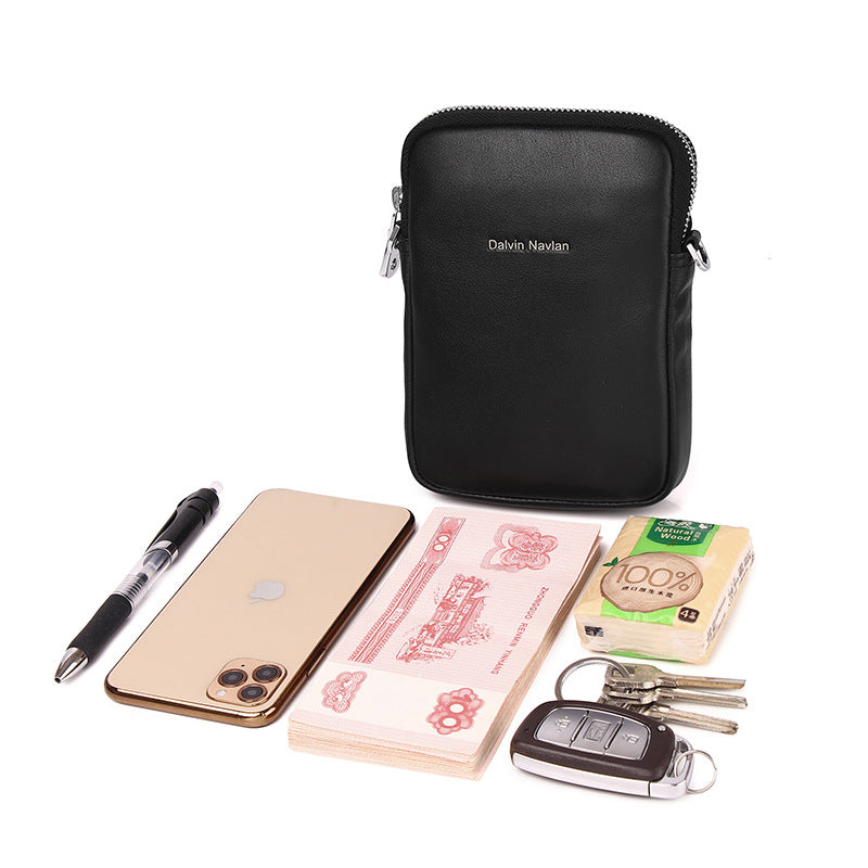 Genuine Leather Mens Shoulder Bag