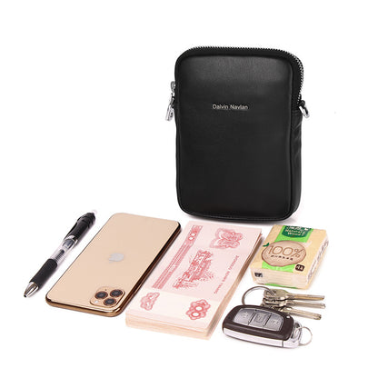 Genuine Leather Mens Shoulder Bag