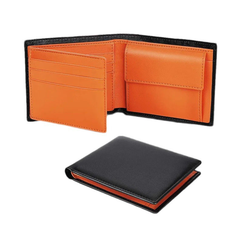 Genuine Leather Mens Wallet Multi Card Holder