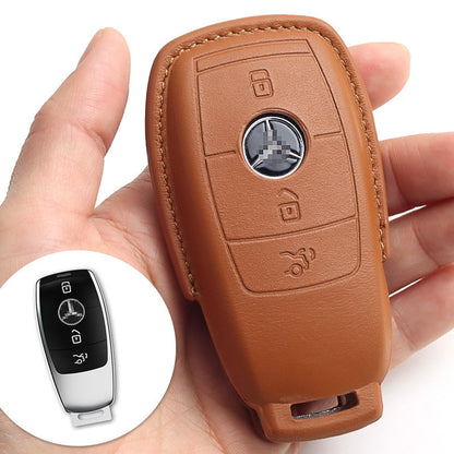 Genuine Leather Mercedes-Benz Key Case