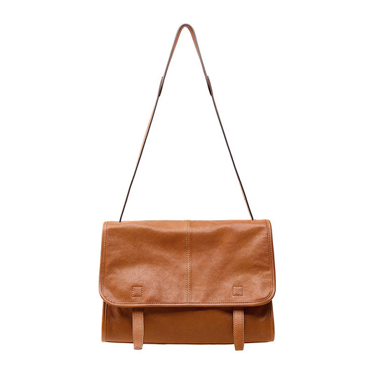Genuine Leather Messenger Bag for Women