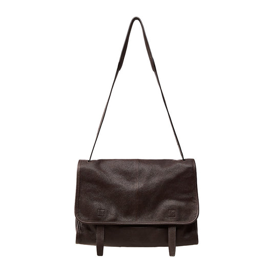 Genuine Leather Messenger Bag for Women