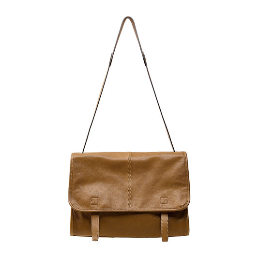 Genuine Leather Messenger Bag for Women