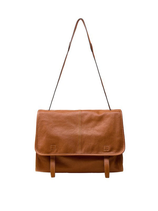 Genuine Leather Messenger Bag for Women