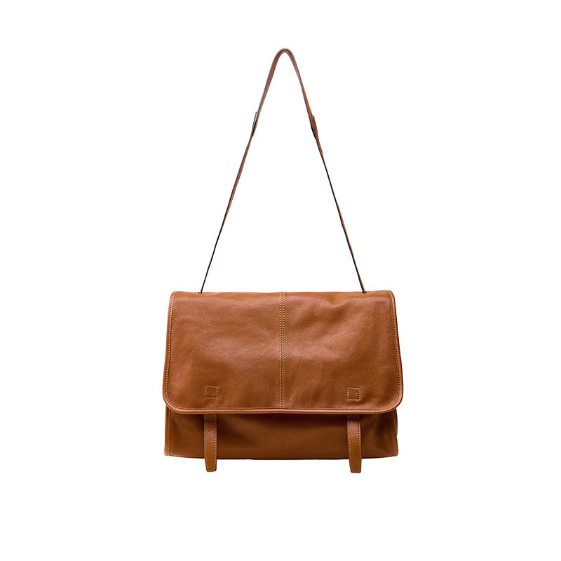 Genuine Leather Messenger Bag for Women