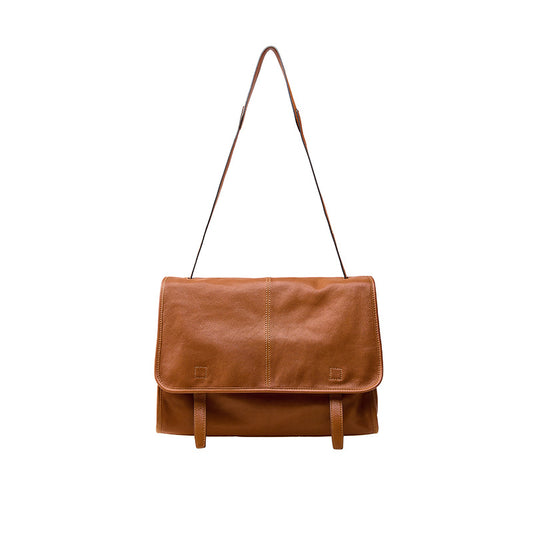Genuine Leather Messenger Bag for Women