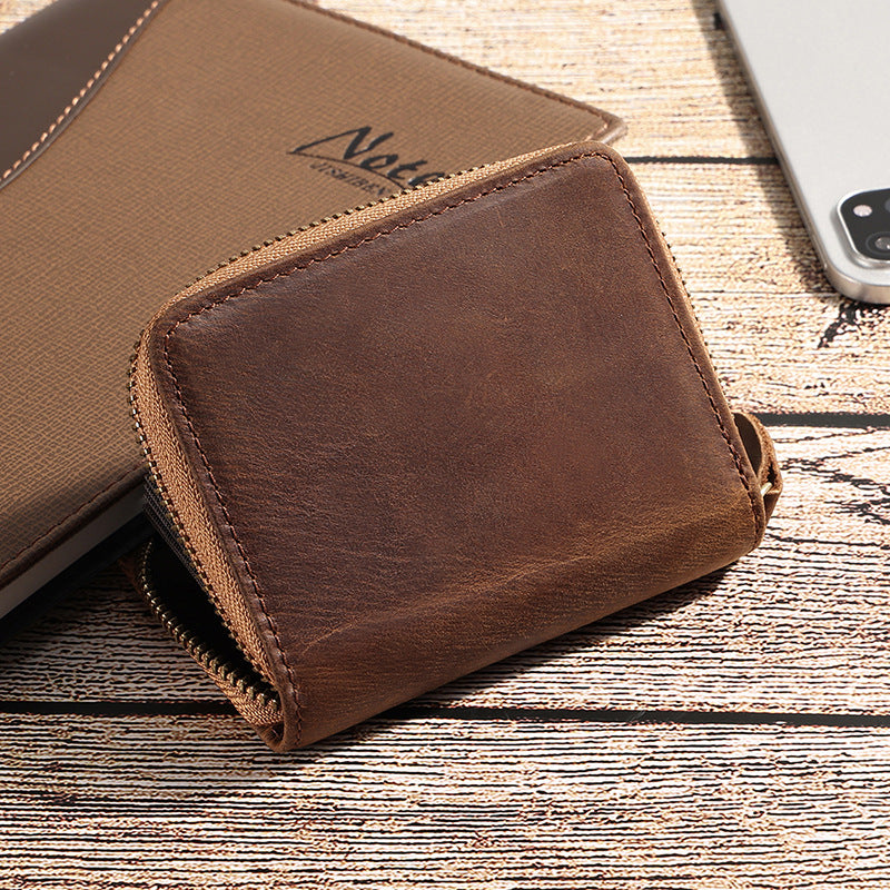 Genuine Leather Multi Card Holder Organizer