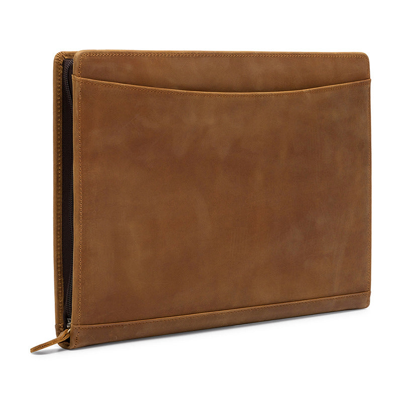 Genuine Leather Multifunctional Briefcase